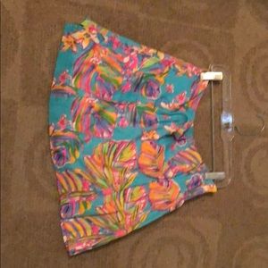 Lilly pulitzer January summer haze skort